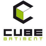 Cube batiment logo